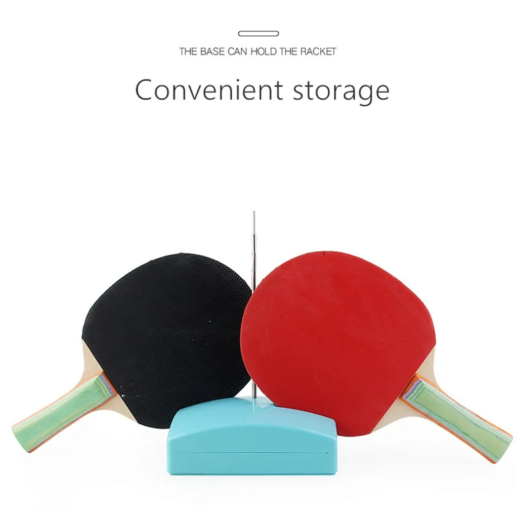 

Table Tennis Trainer Soft Shaft Training Machine Elasticity For Kid Adult Toy Plastic 33 x 30 x 6.5 cm Table Tennis Trainer #U