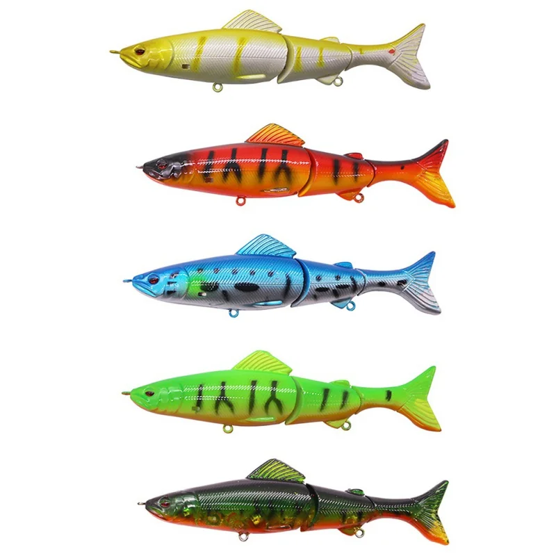 

13cm 21g Knotty Fishing Bait 5 Colors Bionic Baits New Arrive Fish Lure Wobbler Pesca Hard Artificial Lures StickBait 2021
