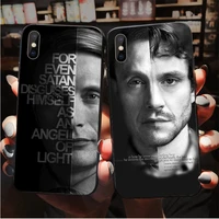 houstmust tv series hannibal soft phone case xs 11 pro max for iphone 7 8 6s 6 plus cover xr x se 5s 5 10 tpu shell coque funda