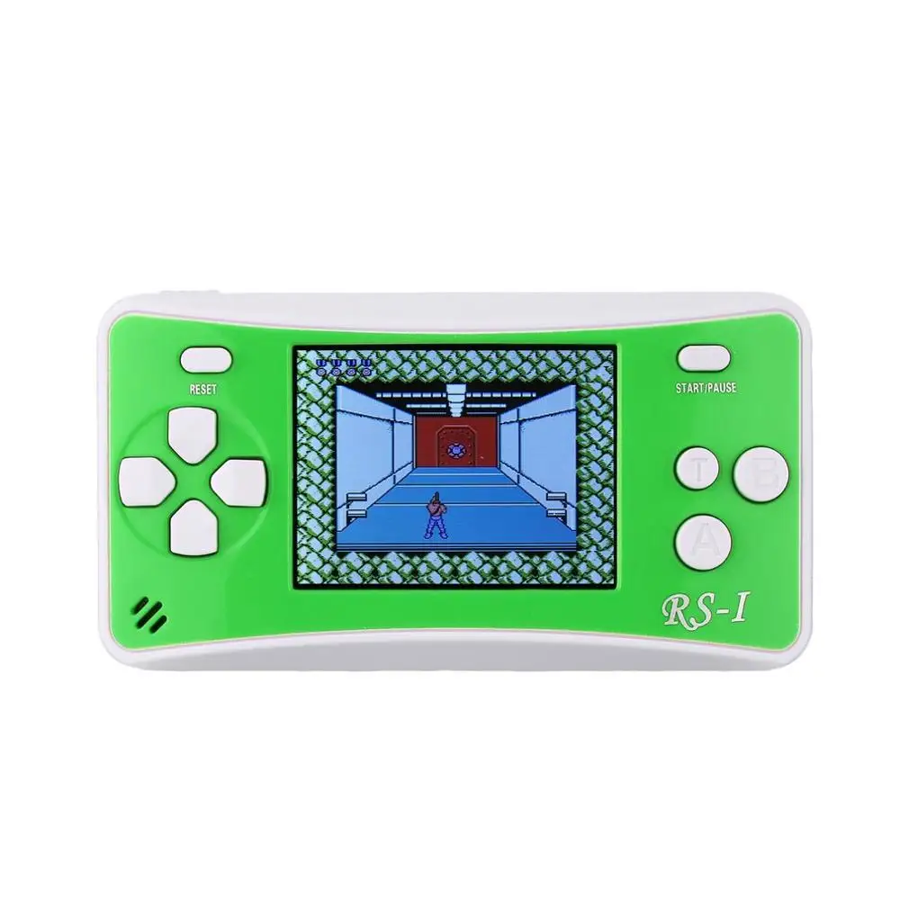 Аркадные классические портативные игровые консоли портативные 2," lcd 8-Bit 152 в 1 ретро мини Электроника Новые игры для детей Подарки - Цвет: Зеленый