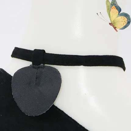 Suede black 1 пара; Новинка года; нескользящая обувь на высоком каблуке с треугольным плетением; женская однотонная обувь; ботильоны с ремешком - Цвет: Suede black