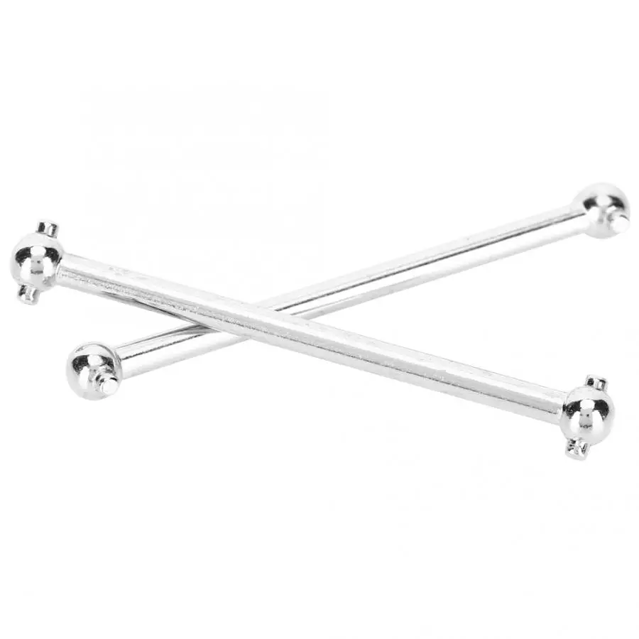 2pcs 53mm Metal RC Car universal Driving Shaft Dog Bone Replacement Fit for HS 18301 18302 18311 18312 1/18 Accessory - купить по