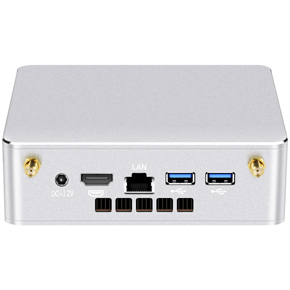 Мини-ПК XCY HTPC Windows 10 pro Linux Wifi Ultra Intel Celeron 3205U настольный компьютер недорогой мини-ПК