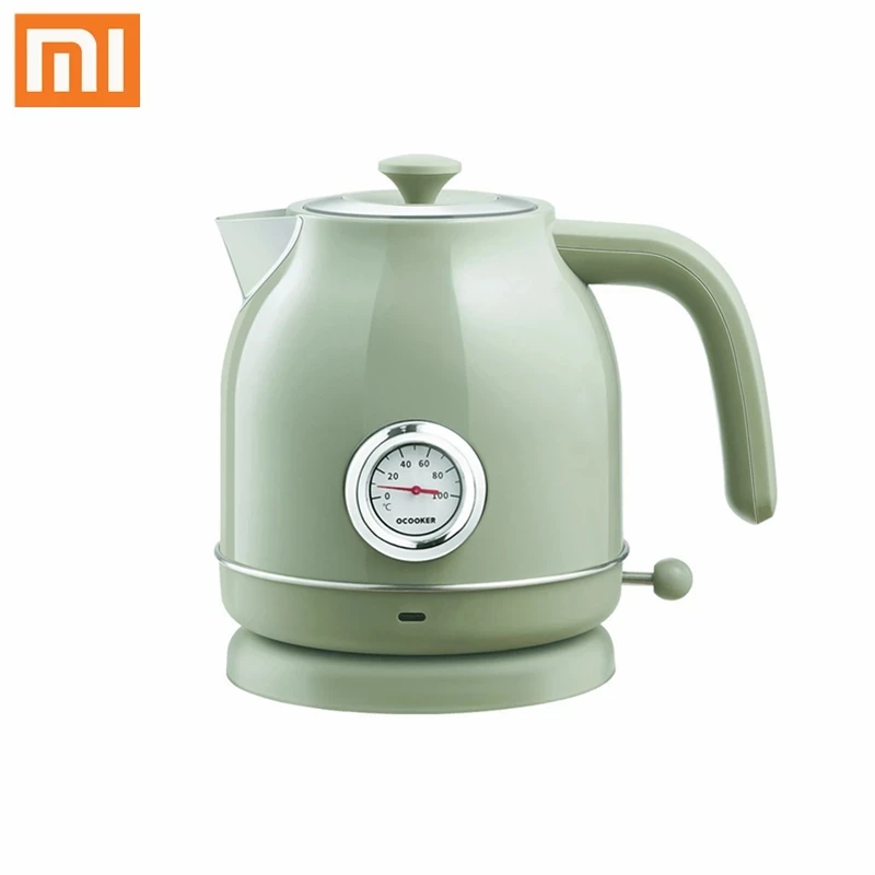 Электрический чайник Xiaomi MIJIA Qcooker в стиле ретро с контролем температуры большой