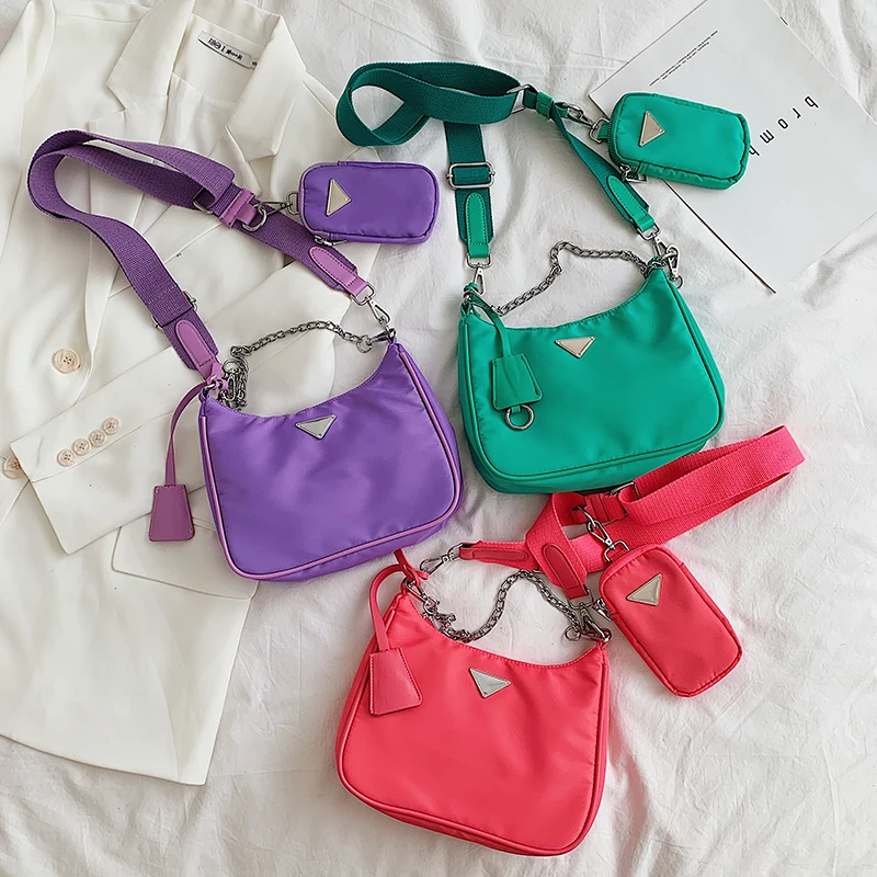 

Brand Messenger Bags Luxury Handbag Women Canvas Bag Fashion Designer High Quality Shoulder Bag 2021 New Crossbody For Purse