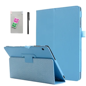 smart leather case for huawei mediapad t5 10 ags2 l09 l03 w09 w19 10 1 tablet case stand cover film pen free global shipping