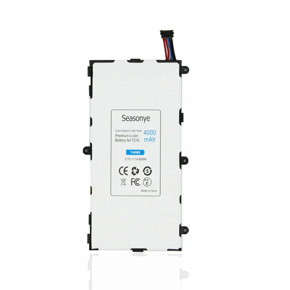 Seasonye 4000mAh T4000E Сменный аккумулятор для Samsung Galaxy Tab Tablet 3 7 0 T211 T210 T215 T210R SM T2105 P3210