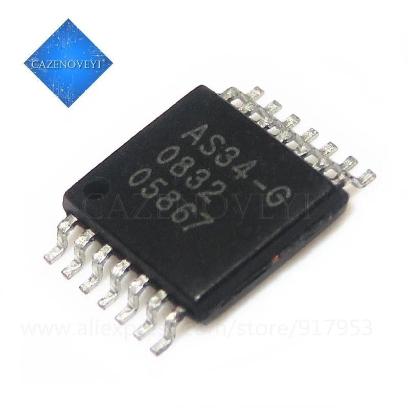 5 шт./лот AS34-G AS34G AS34 TSSOP-14 в наличии | Электронные компоненты и принадлежности