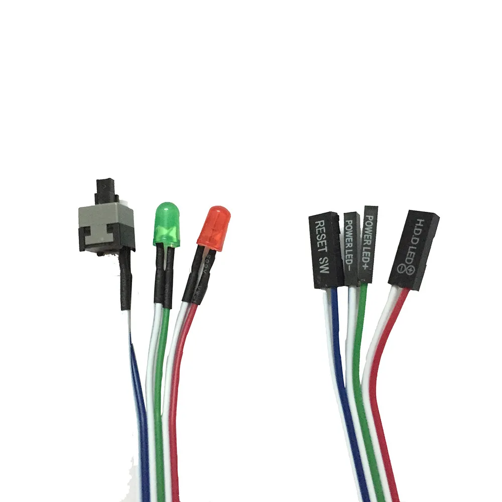 CARPRIE ATX PC Компьютерная материнская плата силовой кабель переключатель