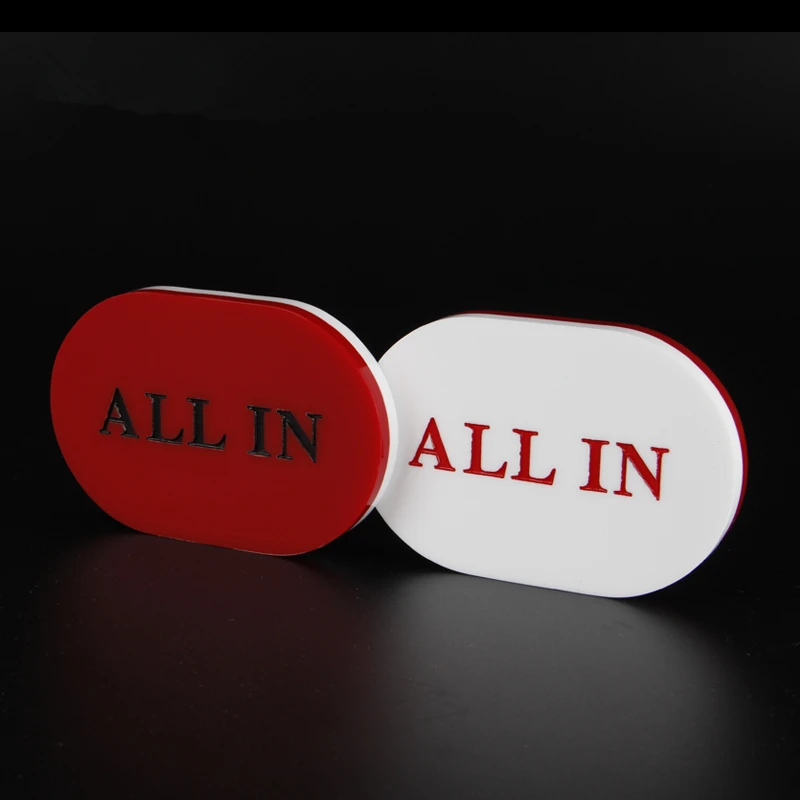 Новая карточка для покера специальное предложение высококачественная акриловая