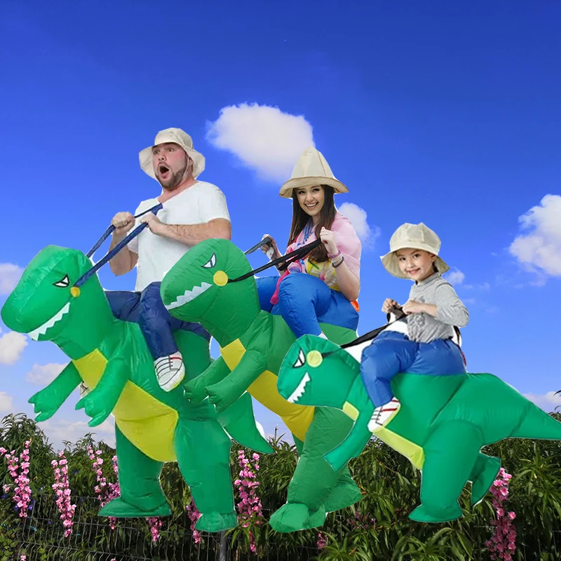 

Inflatable Suit T Rex Inflatable Costume Mascot Cosplay Halloween Funny Role Playing Suit Party Props Clothing