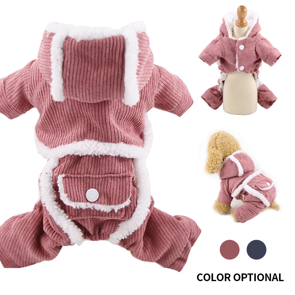 Теплая толстовка для собак одежда чихуахуа куртка домашних животных маленьких