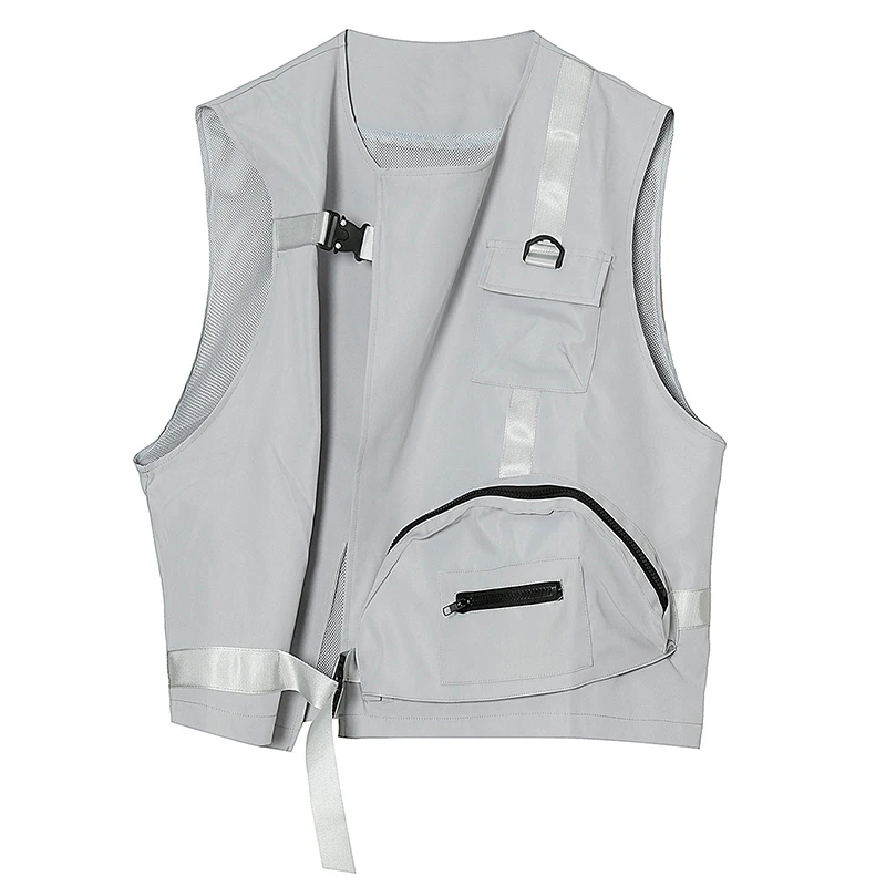 

IEFB men's clothing - 2021 summer new tooling vest summer men's loose trend vest coat 9Y7463