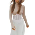 Женский поясной корсет hirigin, бандажный пояс, модный уличный клубный корсет с поясом, весна-осень