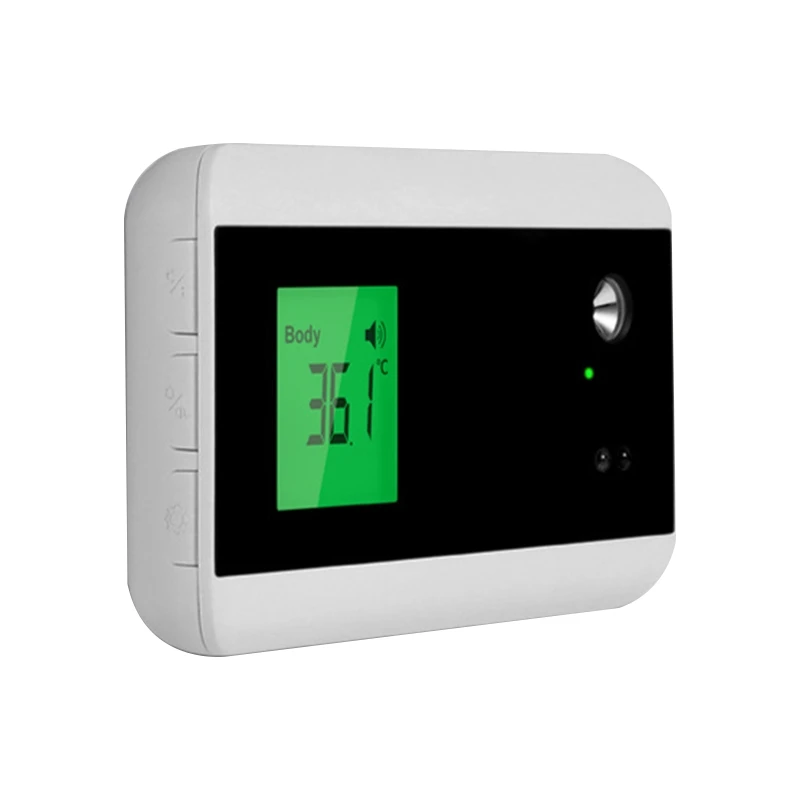 

Wall Mounted Bluetooth Infrared Forehead Thermometer Non-Contact Digital Intelligent Voice Broadcast with LED Display