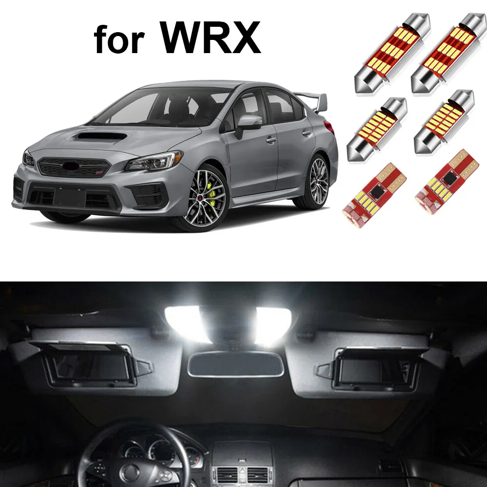 Can-bus светодиодная лампа для освещения салона автомобиля Комплект Субару WRX /WRX