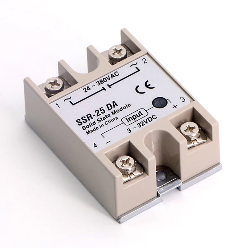 PID Температура контроллер Набор цифровой интеллигентая (ый) SSR-DN SSR-25DA M6 новое