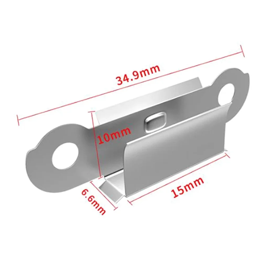 

4pcs/lot 3D printer heated bed clip/clamp Ultimaker Build Platform Glass Retainer * stainless steel glass heated bed clip/clamp