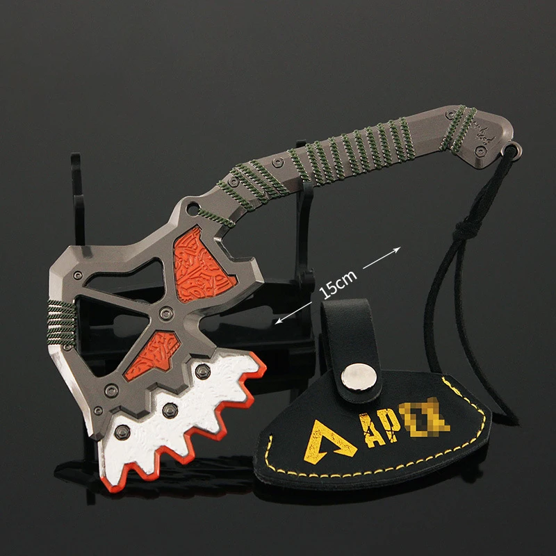 Вершина Гибралтара Apex Legends боевой клуб топор из сплава модель игрового оружия