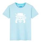 Светящиеся футболки для мальчиков и девочек хлопковая одежда для малышей летние футболки, топы, детские футболки с короткими рукавами для детей, одежда с круглым вырезом