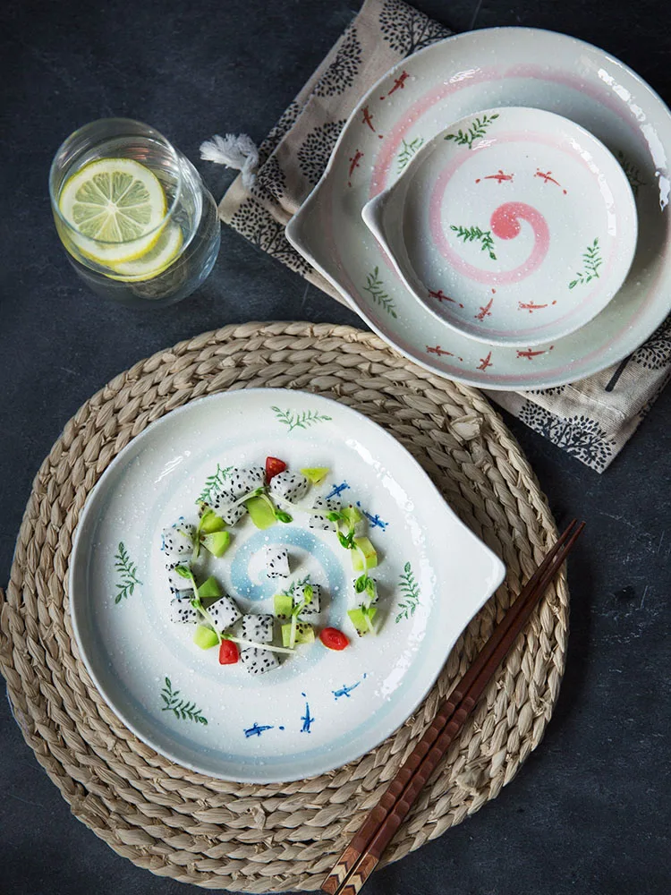 Креативные расписанные вручную Мультяшные столовые приборы в форме котов