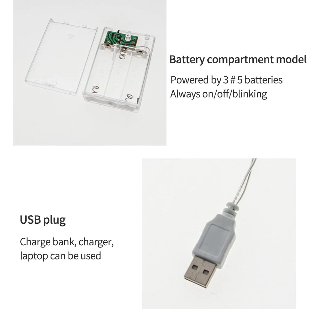 3m 20 Led Cracked Ice Cream Light String Home Interior Decoration Lights Festive Lamp | Лампы и освещение