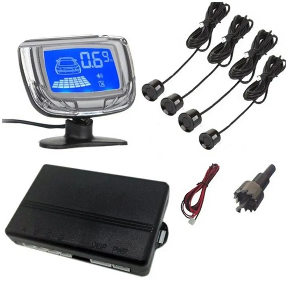 Автомобильный авто парктроник подсветка дисплей светодиодный датчик парковки 8