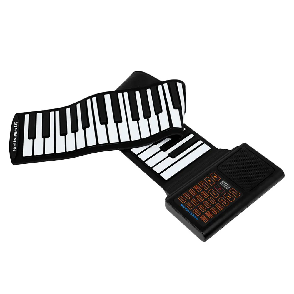 

1 Set 61 Keys Electronic Piano Portable Keyboard With Built In Speaker