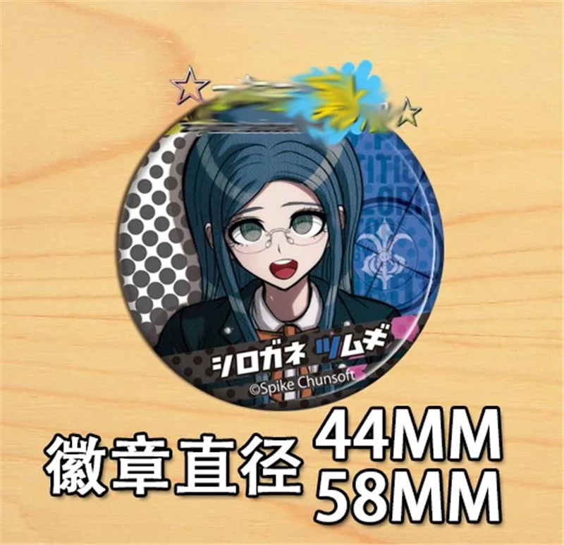 22 шт. аниме Danganronpa: Trigger Happy Havoc Pins значок косплея брошь Коллекционная булавка для