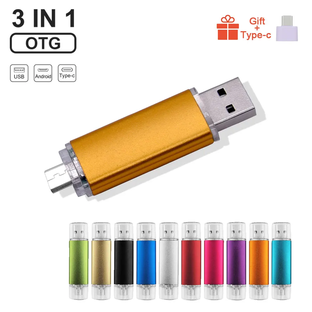 USB флеш накопитель OTG с логотипом под заказ красочный Usb 2 0 для смартфонов Android/ПК 8