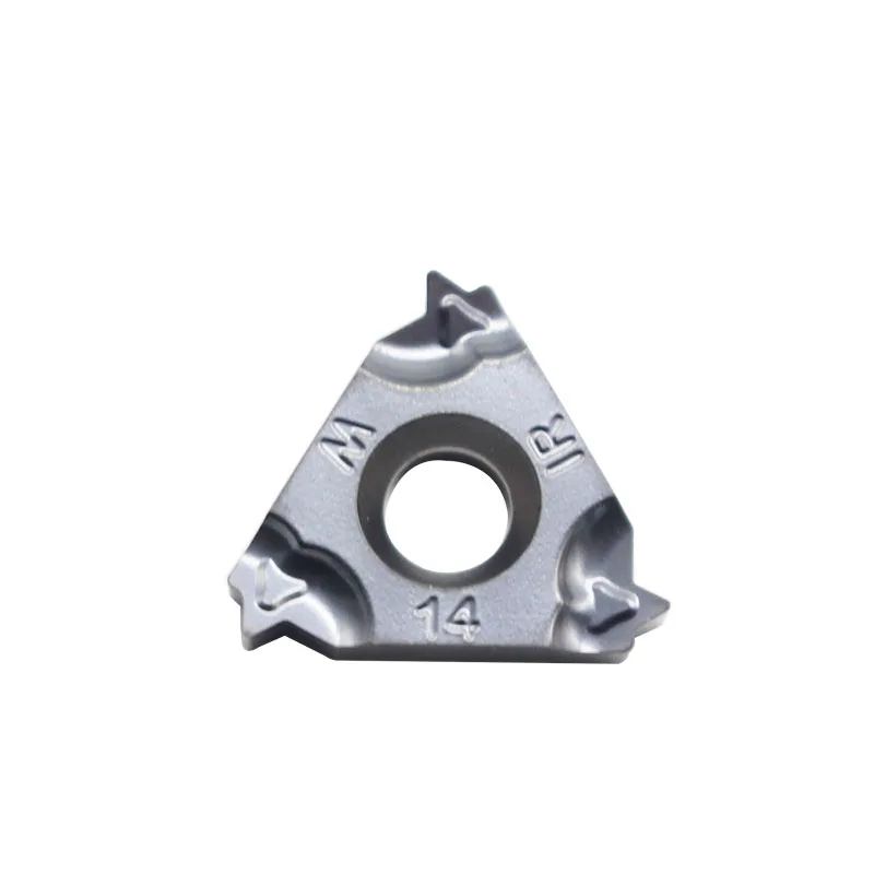 

10pcs Thread 16IR 14W 60 Angle Thread Turning Tool Tungsten Carbide Insert Threading Lathe 16IRM 14W