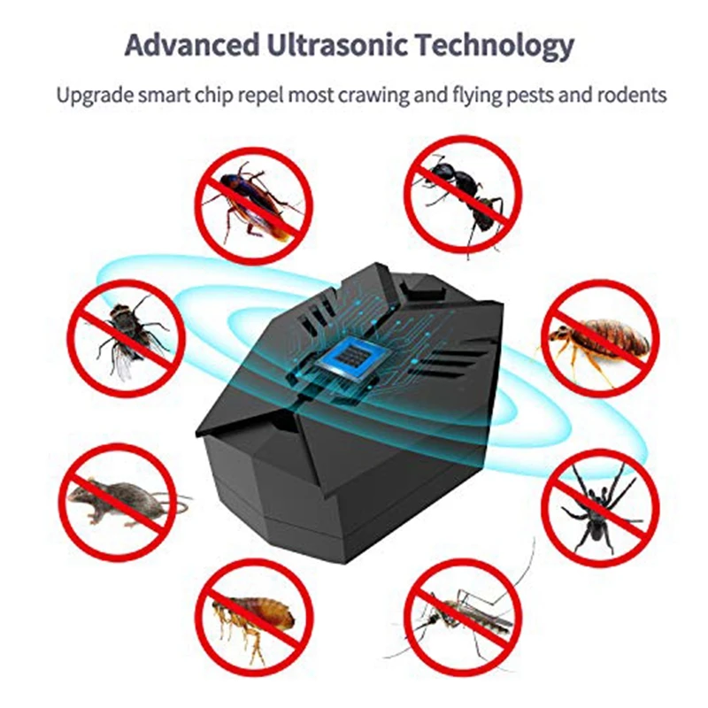 

Home Portable Ultrasonic Pet Repellents Mosquito Killer,Hanging Mouse Insect Reject Insect Pest Repellent