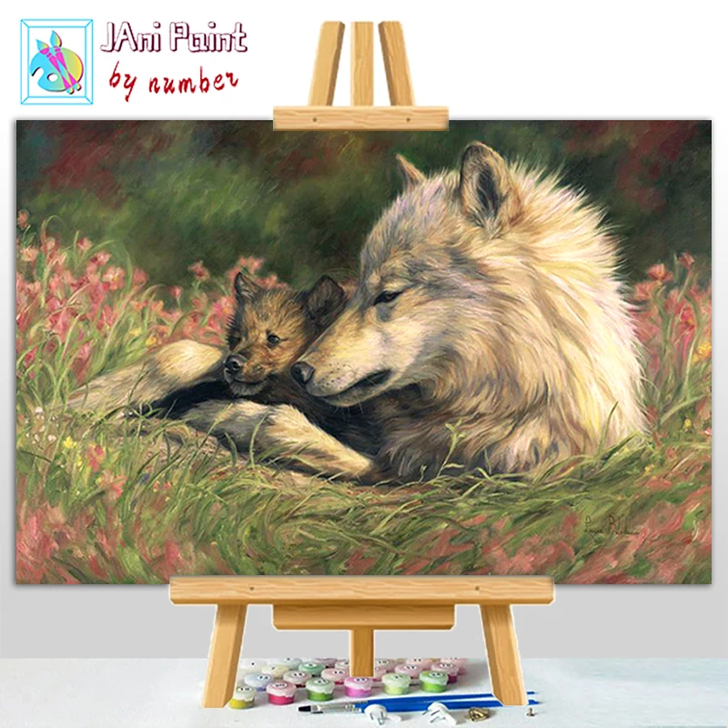 

Набор для рисования по номерам на нулевой основе, 40 х60 см