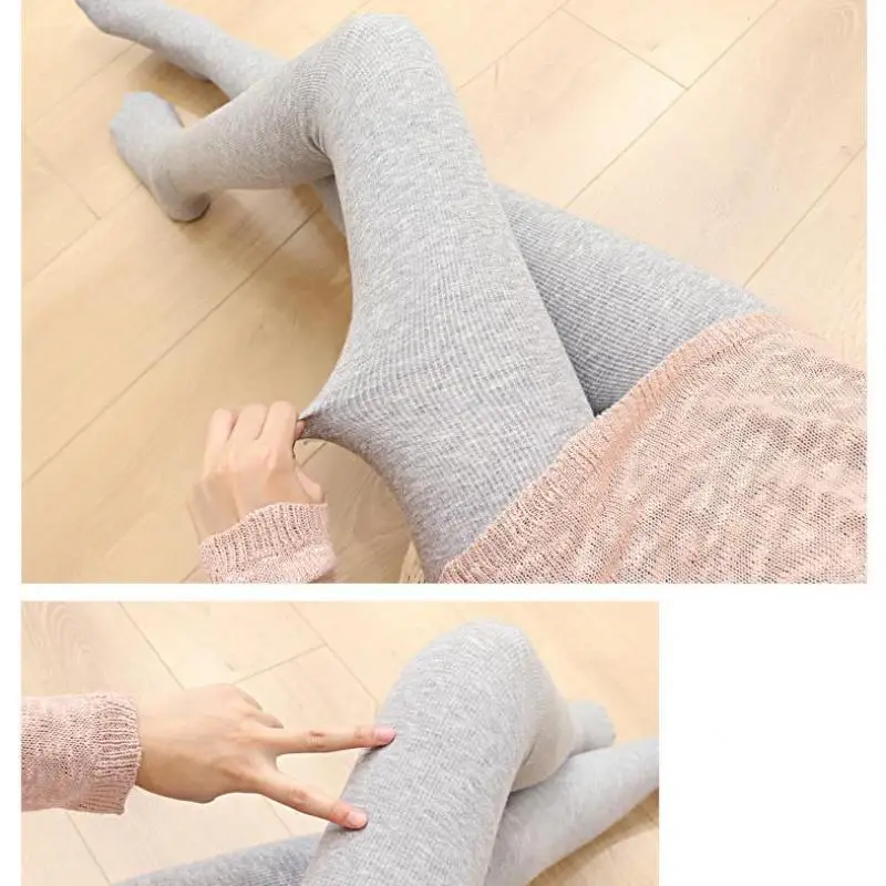 Зимние теплые бархатные леггинсы для женщин плотные плюшевые хлопковые с