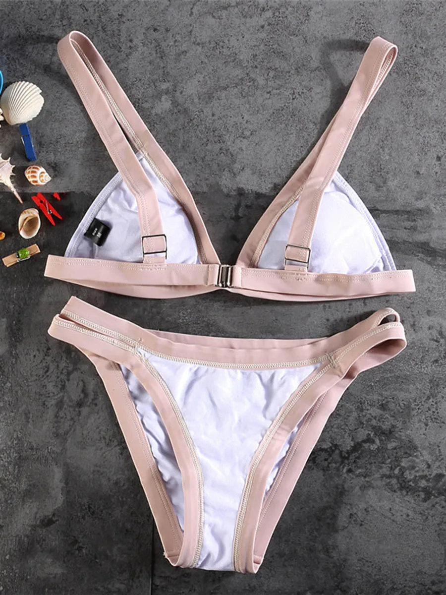 

2021 Summer Bikinis Set Swimsuit Women Micro Bikini Push Up Bathing Suit Maillot Beachwear Brazilian Triangle Swimwear Sets Sexy