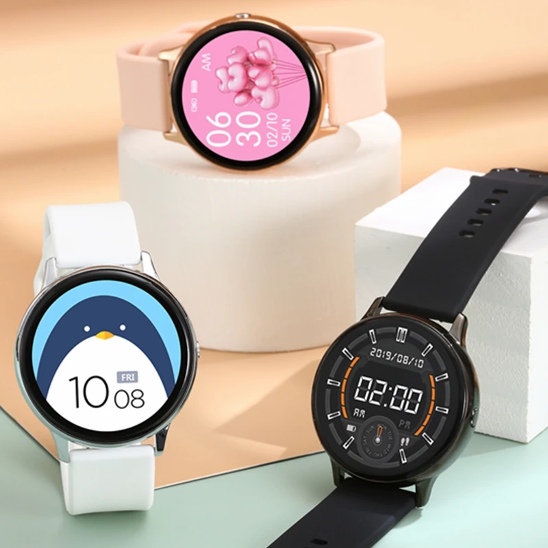 

Smart watch Men Women Touch Screen Intelligent Fitness Watch Heart rate Monitor Bluetooth Fashion Steps Tracker Sport Watch