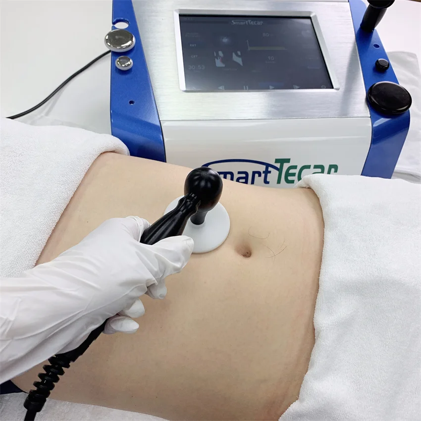 

Умный аппарат Tecar Diathermy для физиотерапии, Подошвенный Фасциит, низкая боль в спине, спортивные травмы