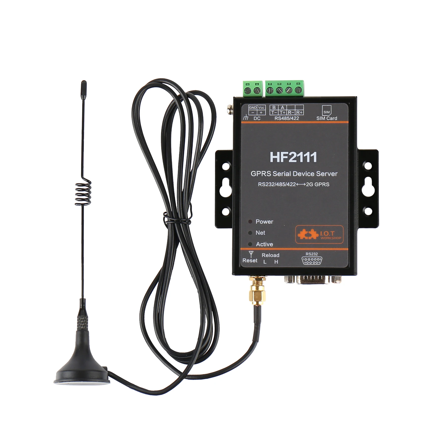 Industrial Auto Data Transmission GPRS RS232/485/422 to module HF2111 Support 850/900/1800/1900MHz | Безопасность и защита