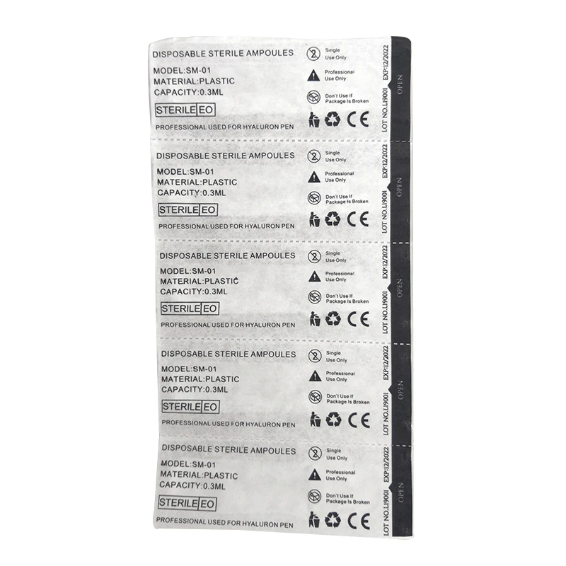Стерильная голова ампулы для гиалуроновой ручки расходные материалы