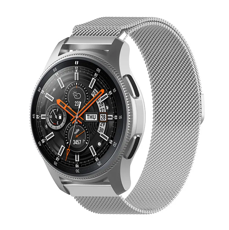 Galaxy watch 46 мм для samsung active 2 42 мм S2 S4 gear S3 frontie hauwei часы gt amazfit ремешок Bip 20 мм 22 мм браслет ремешок для часов