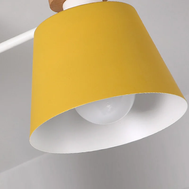 Гостиная люстры всасывания топ светильник ing серый цвет зеленый синий желтый