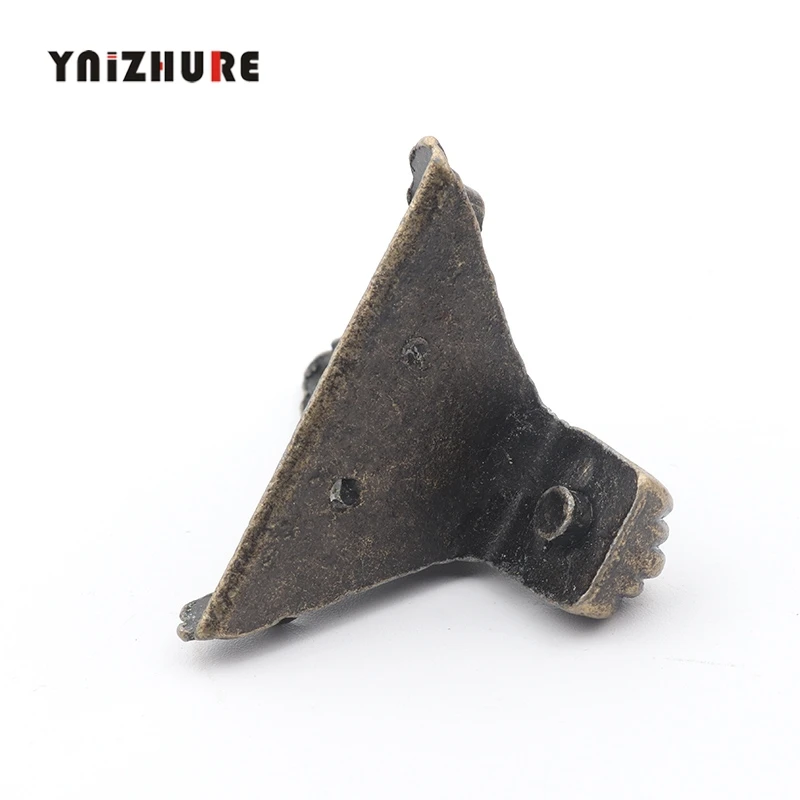 Ножки из цинкового сплава в форме зверя Декоративные ножки листа розы винтажная