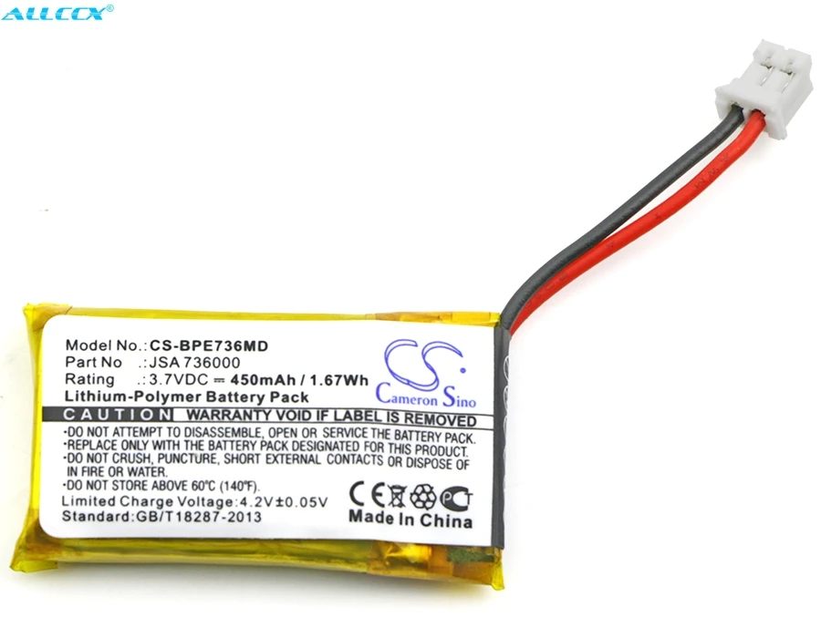 Cameron Sino 450mAh аккумулятор SA 736000 для Biohit Picus многоканальные пипетки NxT|Цифровые