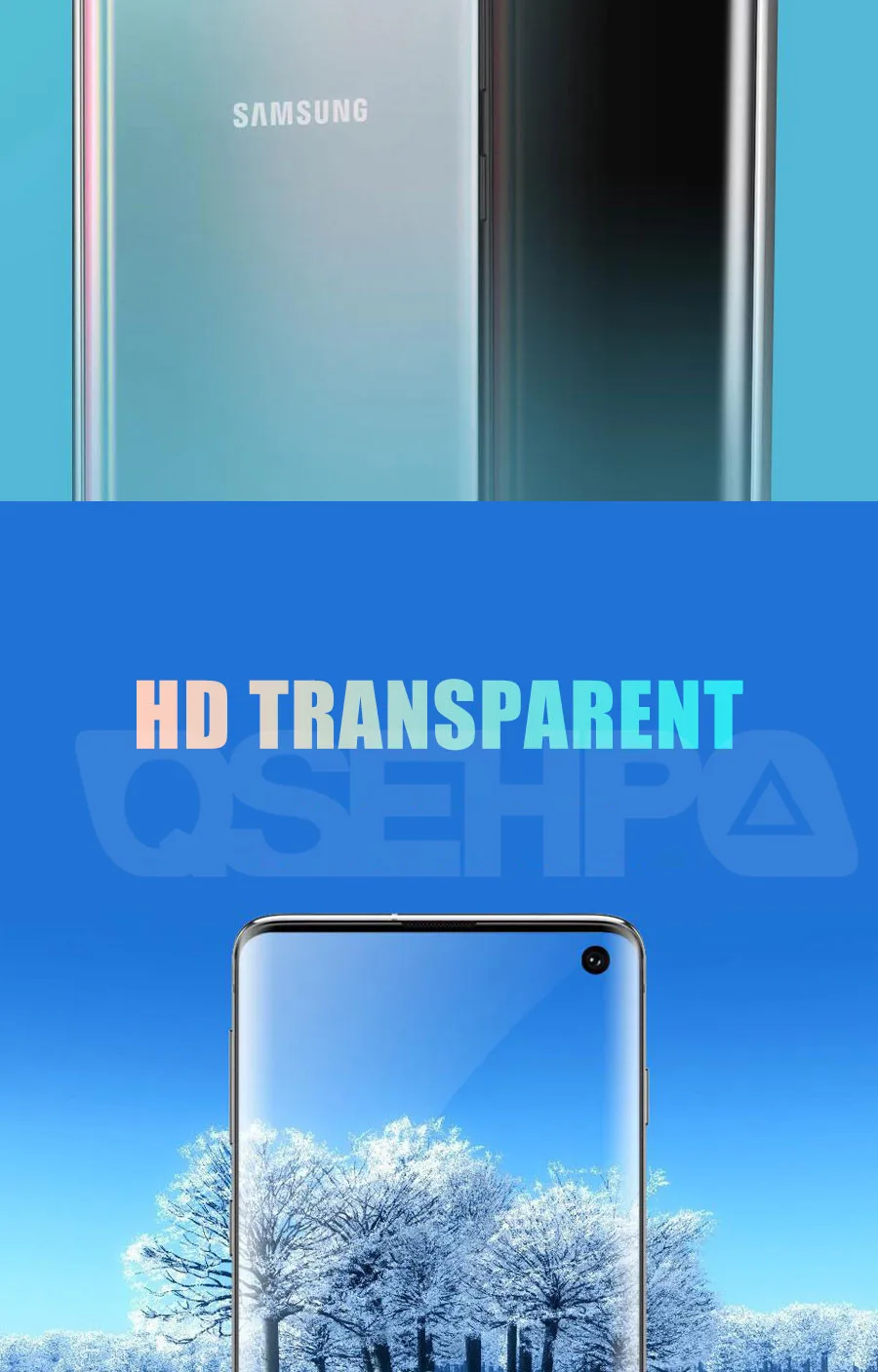 100D Защитное стекло для samsung Galaxy S10e S10 S9 S8 Plus Защита экрана для samsung S7 Edge A6 A8 Закаленное стекло пленка