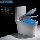 Умное сиденье для унитаза KOHEEL, Высококачественная крышка, электронное сиденье для биде с подогревом, унитаз, умная светодиодсветильник, крышка для сиденья унитаза