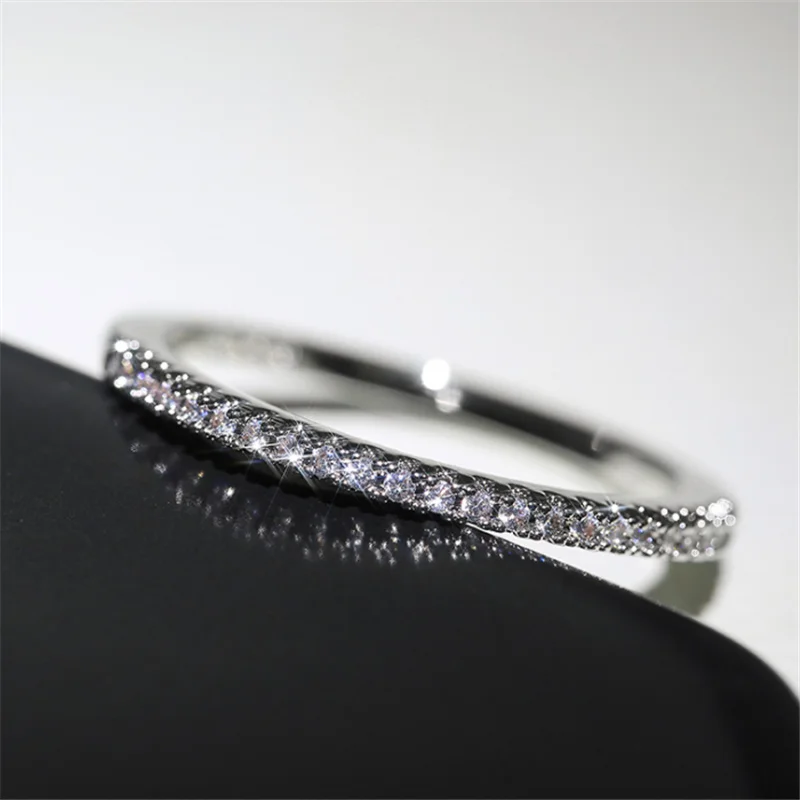 

Mini Loja De Moda Simples Anel De Encolhimento Brilhante Requintado Dirio Usar Anel Feminino Presente De Natal Festa Jias Atac