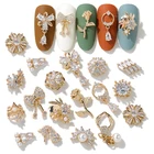 Новейшие украшения для ногтей из сплава циркона, 2 шт., роскошные украшения для ногтей из циркона стразы, кисточкиСердцекрыло, ювелирные изделия для ногтей, высококачественные длинные ногти