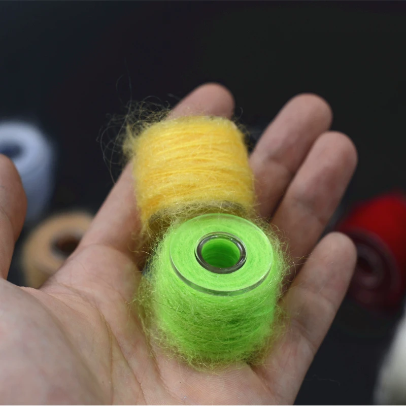 12colors Leech Mohair Threads Streamers Versatile Fly Tying Materials Long Fibers Easy Handle&ampDurable For Dubbing |