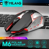 usb wired mouse luminous ergonomic computer wired gaming computer mouse wired 800 1600 dpi 8 buttons color mice
