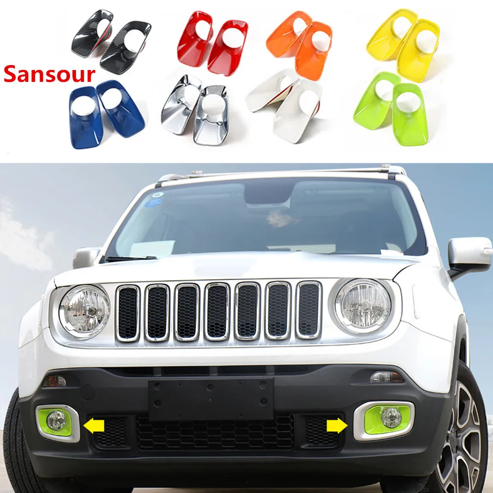 Sansour ABS автомобильный внешний передний противотуманный светильник декоративная